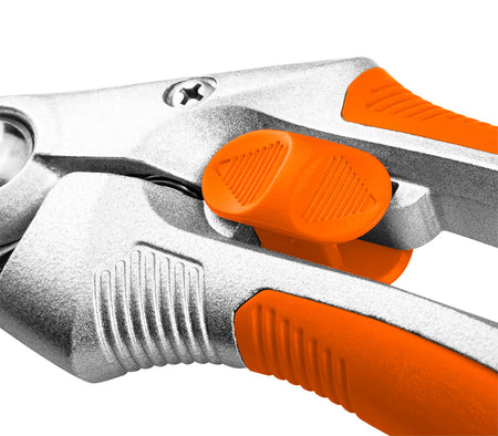 Kovadlinkové nožnice 210 mm, rozsah do 20 mm, hliník, rukoväť potiahnutá TPR gumou od NEO TOOLS nájdeš na naravis.sk