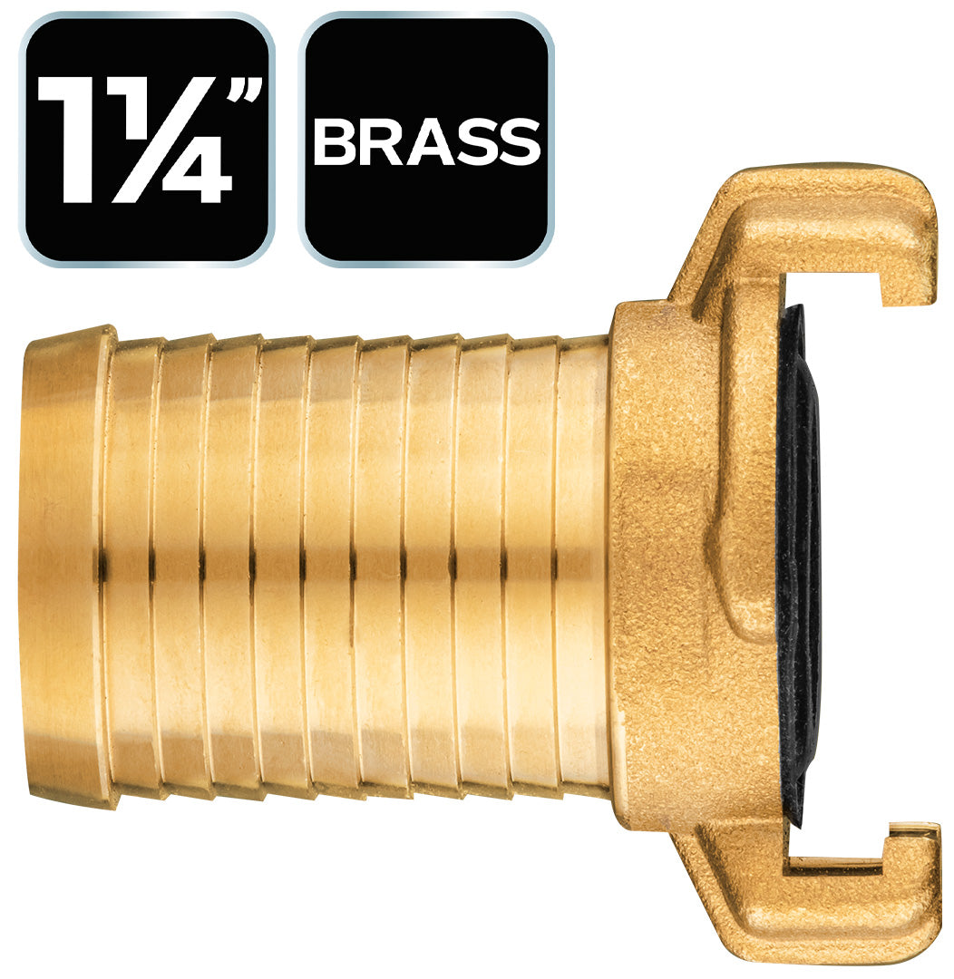 Rýchlospojka z mosadze na hadicu, 1 1/4" od NEO TOOLS nájdeš na naravis.sk