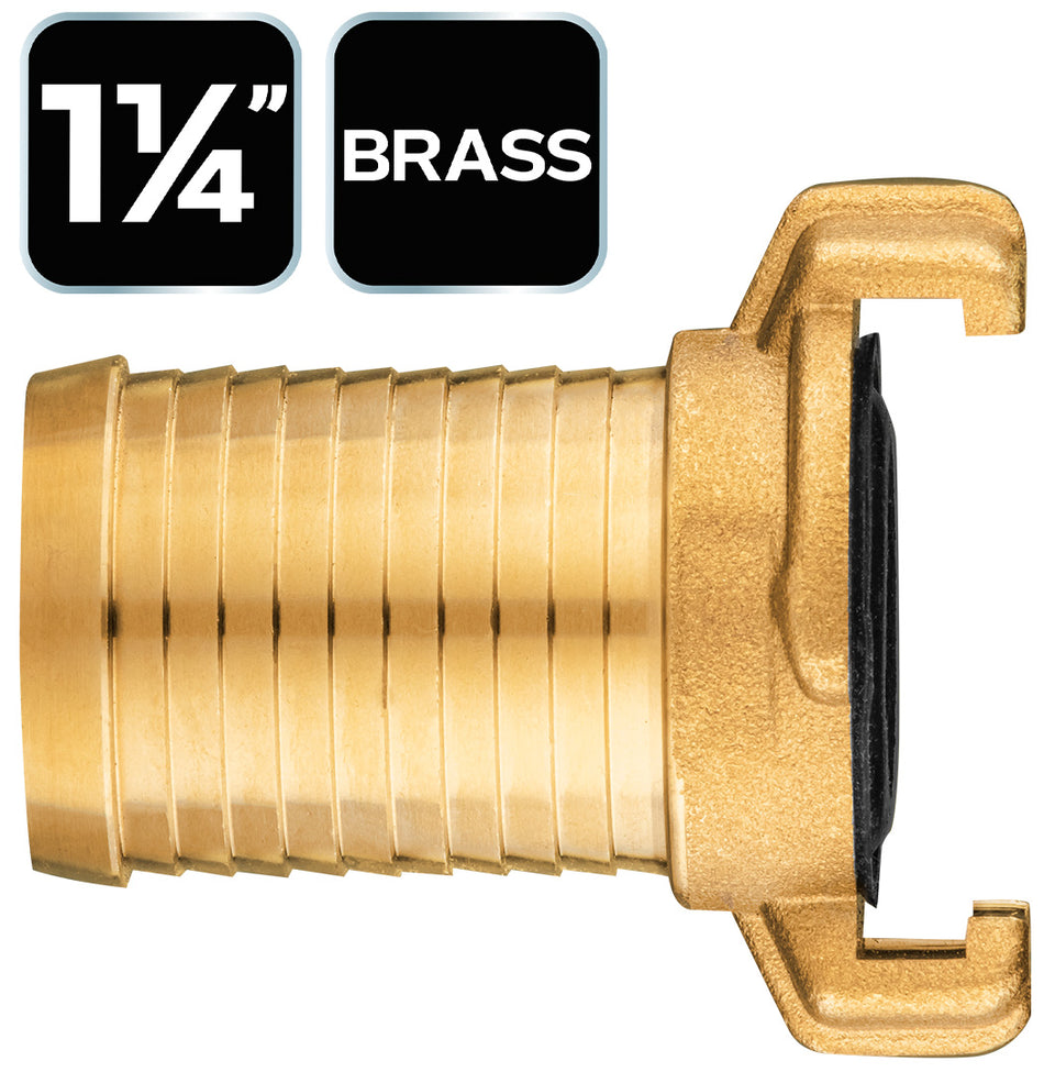 Rýchlospojka z mosadze na hadicu, 1 1/4" od NEO TOOLS nájdeš na naravis.sk