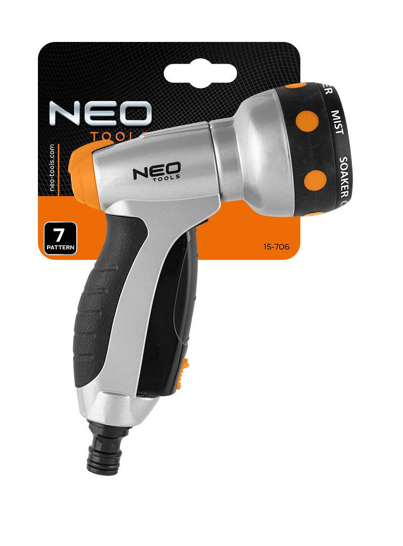 Multifunkčný postrekovač, 7 funkcií, s funkciou CLICK od NEO TOOLS nájdeš na naravis.sk