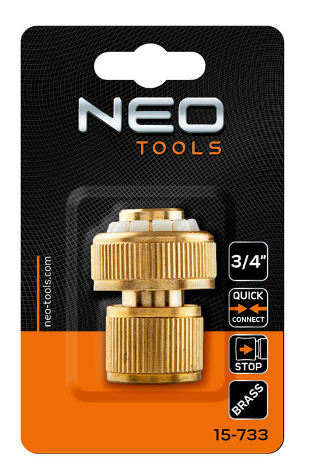 Stopspojka 3/4", mosadz od NEO TOOLS nájdeš na naravis.sk