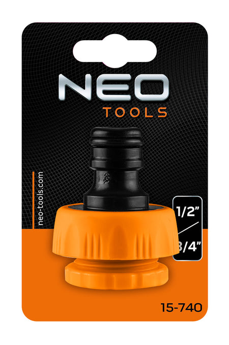 Prípojka pre kohútik 1/2"- 3/4" od NEO TOOLS nájdeš na naravis.sk
