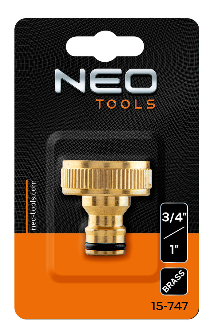 Prípojka pre kohútik 3/4"- 1", mosadz od NEO TOOLS nájdeš na naravis.sk