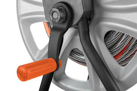 Vozík na záhradnú hadicu, kovový, na 60 m hadice 1/2", s vedením hadice od NEO TOOLS nájdeš na naravis.sk