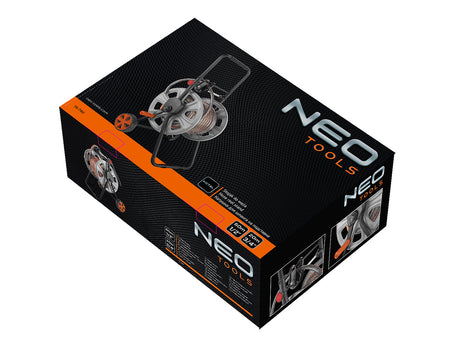 Vozík na záhradnú hadicu, kovový, na 60 m hadice 1/2", s vedením hadice od NEO TOOLS nájdeš na naravis.sk