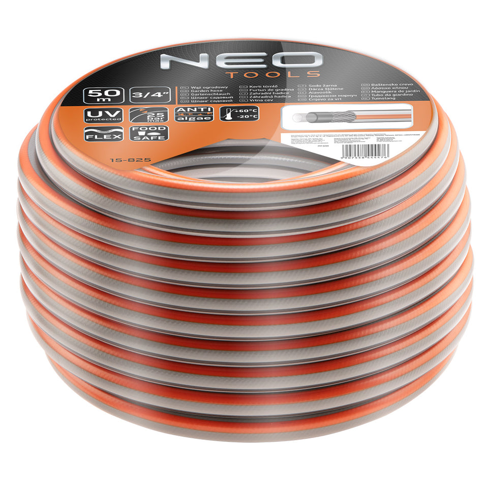 Záhradná hadica 3/4" x 50 m, 4-vrstvová NEO OPTIMA od NEO TOOLS nájdeš na naravis.sk