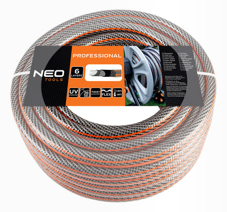 Záhradná hadica 1/2 "x30m, 6-vrstvová NEO PROFESSIONAL od NEO TOOLS nájdeš na naravis.sk