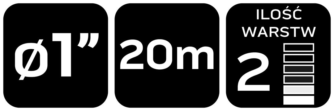 Prívodná hadica pre ponorné čerpadlá fi 1", 20 m od NEO TOOLS nájdeš na naravis.sk
