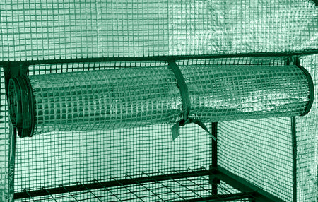 Skleník 69 x 49 x 160 cm, PE fólia, kovová konštrukcia, kolieska od NEO TOOLS nájdeš na naravis.sk