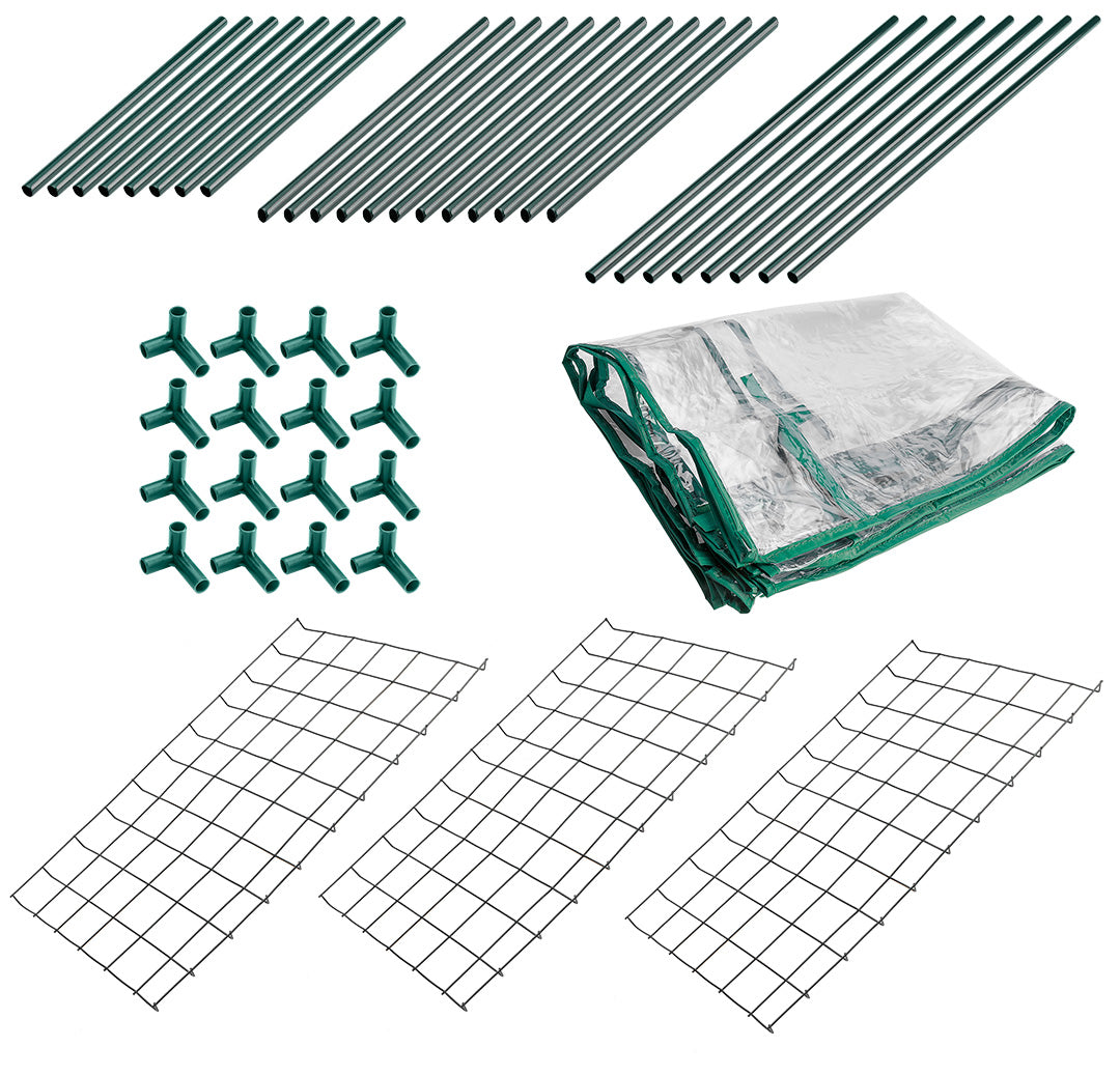 Skleník 46 x 24 x 80 cm, PVC fólia, kovová konštrukcia od NEO TOOLS nájdeš na naravis.sk