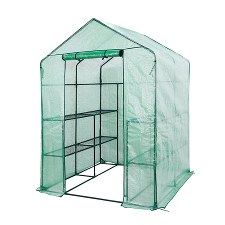 Skleník 143 x 143 x 195 cm, PE fólia 135g, kovová konštrukcia od NEO TOOLS nájdeš na naravis.sk