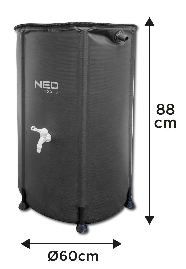 Skladacia nádoba na dažďovú vodu, 250 l, PVC od NEO TOOLS nájdeš na naravis.sk