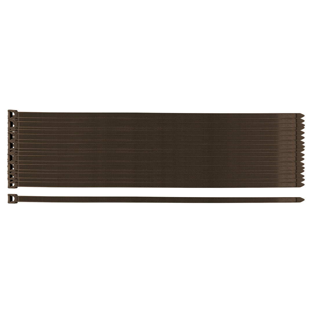 Záhradné káblové pásky 7,6 x 380 mm, 50 ks, hnedé od NEO TOOLS nájdeš na naravis.sk