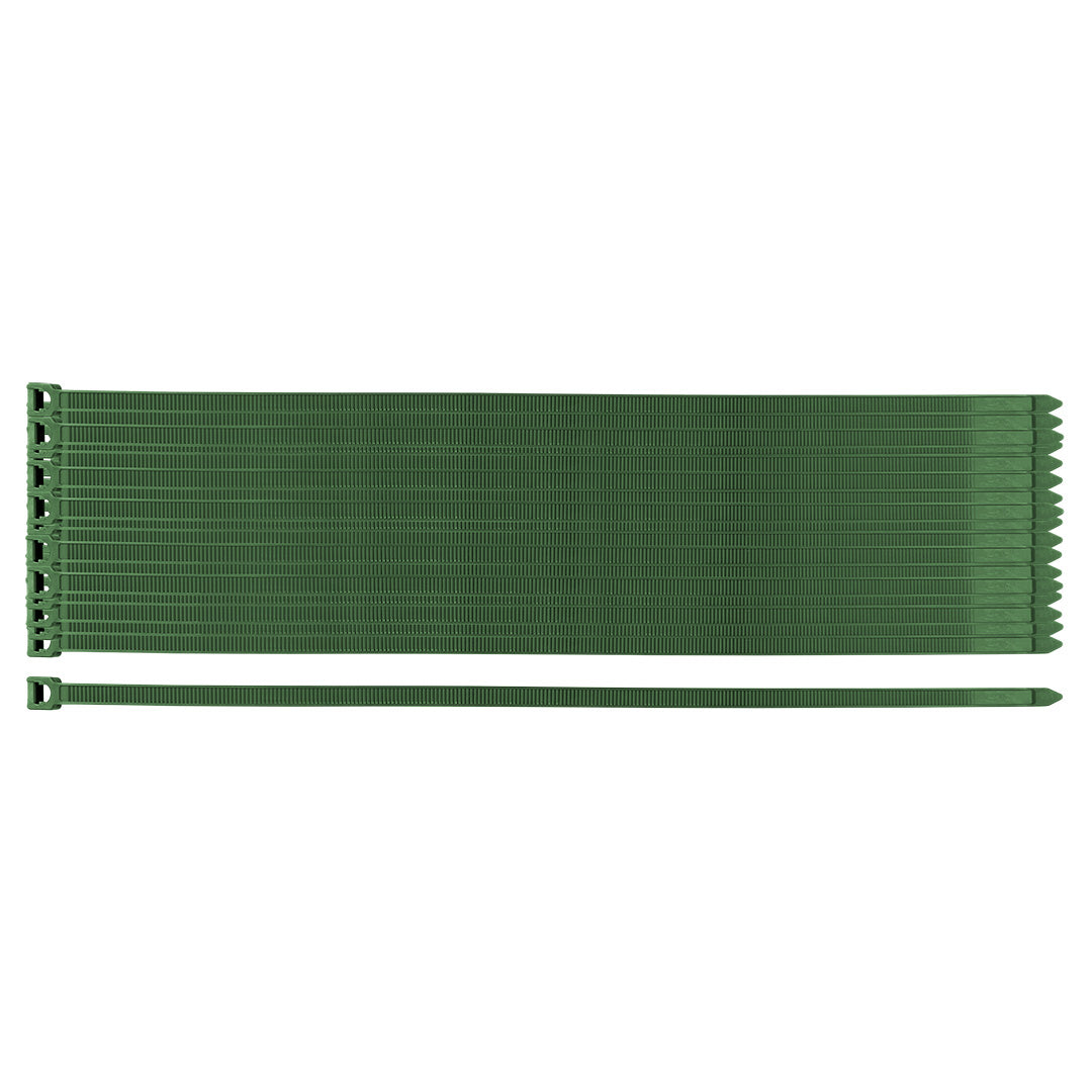 Záhradné káblové pásky 7,6 x 380 mm, 50 ks, zelené od NEO TOOLS nájdeš na naravis.sk