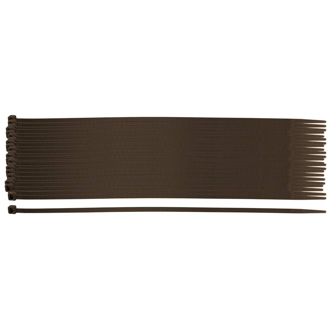 Záhradné káblové pásky 4,8 x 300 mm, 50 ks, hnedé od NEO TOOLS nájdeš na naravis.sk