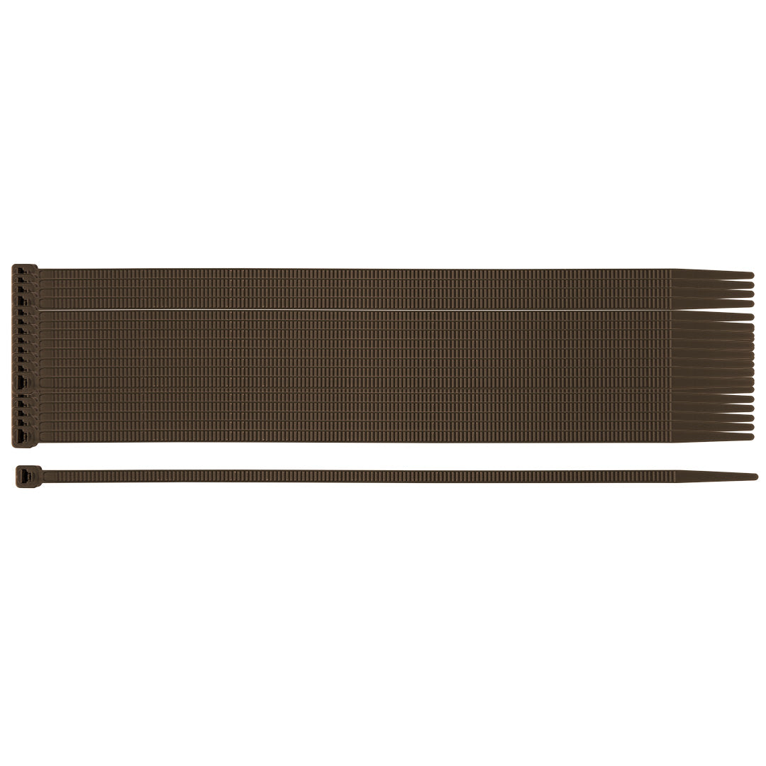 Záhradné káblové pásky 3,6 x 200 mm, 50 ks, hnedé od NEO TOOLS nájdeš na naravis.sk