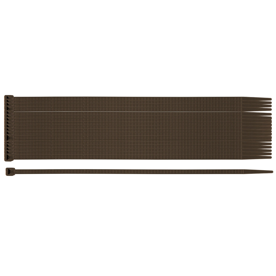 Záhradné káblové pásky 3,6 x 200 mm, 50 ks, hnedé od NEO TOOLS nájdeš na naravis.sk
