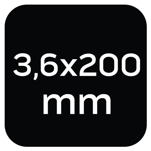 Záhradné káblové pásky 3,6 x 200 mm, 50 ks, hnedé od NEO TOOLS nájdeš na naravis.sk