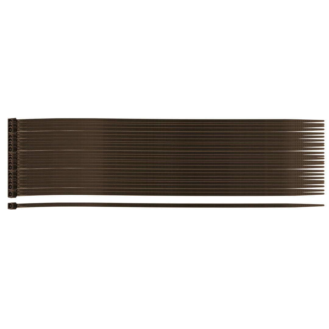 Záhradné káblové pásky 2,5 x 200 mm, 50 ks, hnedé od NEO TOOLS nájdeš na naravis.sk