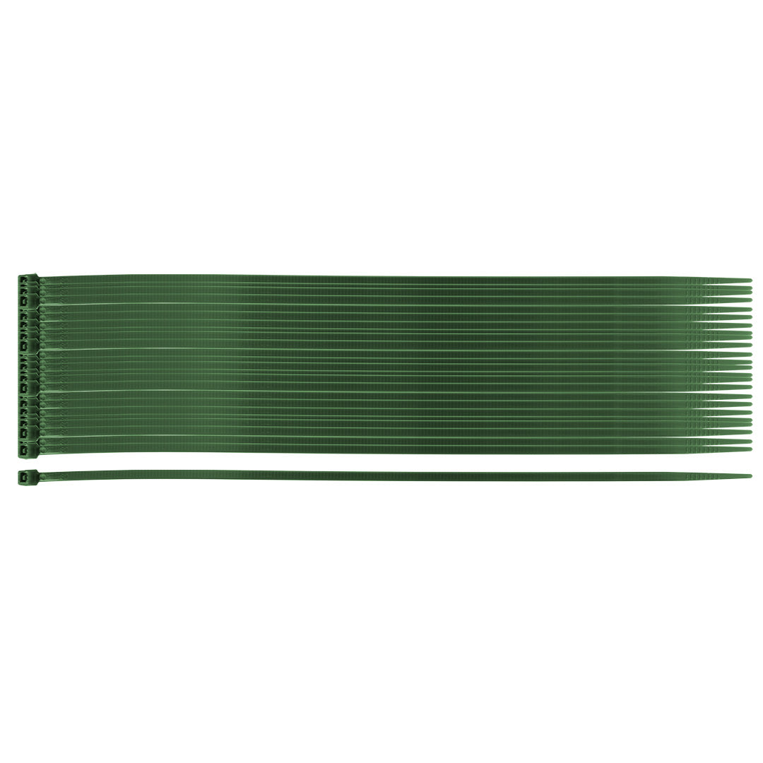 Záhradné káblové pásky 2,5 x 200 mm, 50 ks, zelené od NEO TOOLS nájdeš na naravis.sk