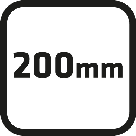 Záhradné nožnice základné 200 mm, priemer rezu 10 mm od VERTO nájdeš na naravis.sk