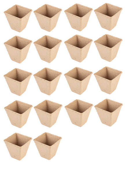 Rašelinové semenáčiky: 8 x 8 x 7,8 cm, 18 kusov od VERTO nájdeš na naravis.sk