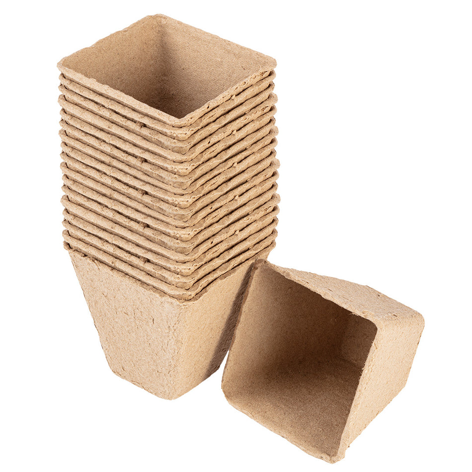 Rašelinové semenáčiky: 8 x 8 x 7,8 cm, 18 kusov od VERTO nájdeš na naravis.sk