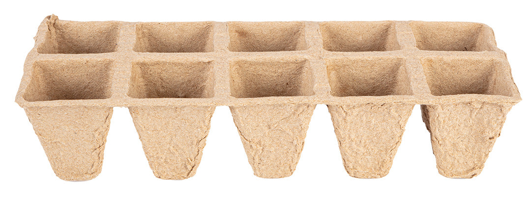 Malé rašelinové kvetináče (2x5 otvorov) 22 x 8,5 x 5,5 cm, 10 kusov od VERTO nájdeš na naravis.sk
