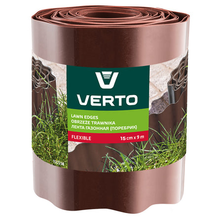 Okraj na trávniky 15 cm x 9 m, hnedý od VERTO nájdeš na naravis.sk