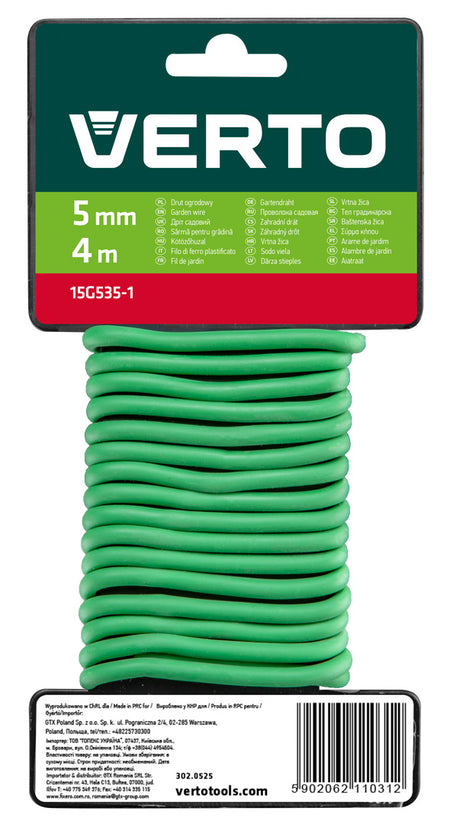 Záhradný drôt 5 mm, 4 m od VERTO nájdeš na naravis.sk