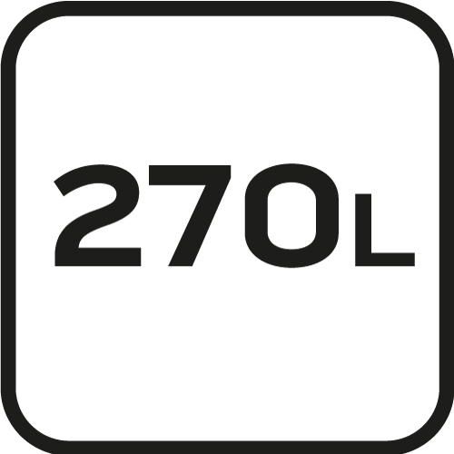 Záhradná taška 270 L, 150 g/m2; PP; polstrovaný okraj, 3 držadlá, 67 x 76 cm od VERTO nájdeš na naravis.sk