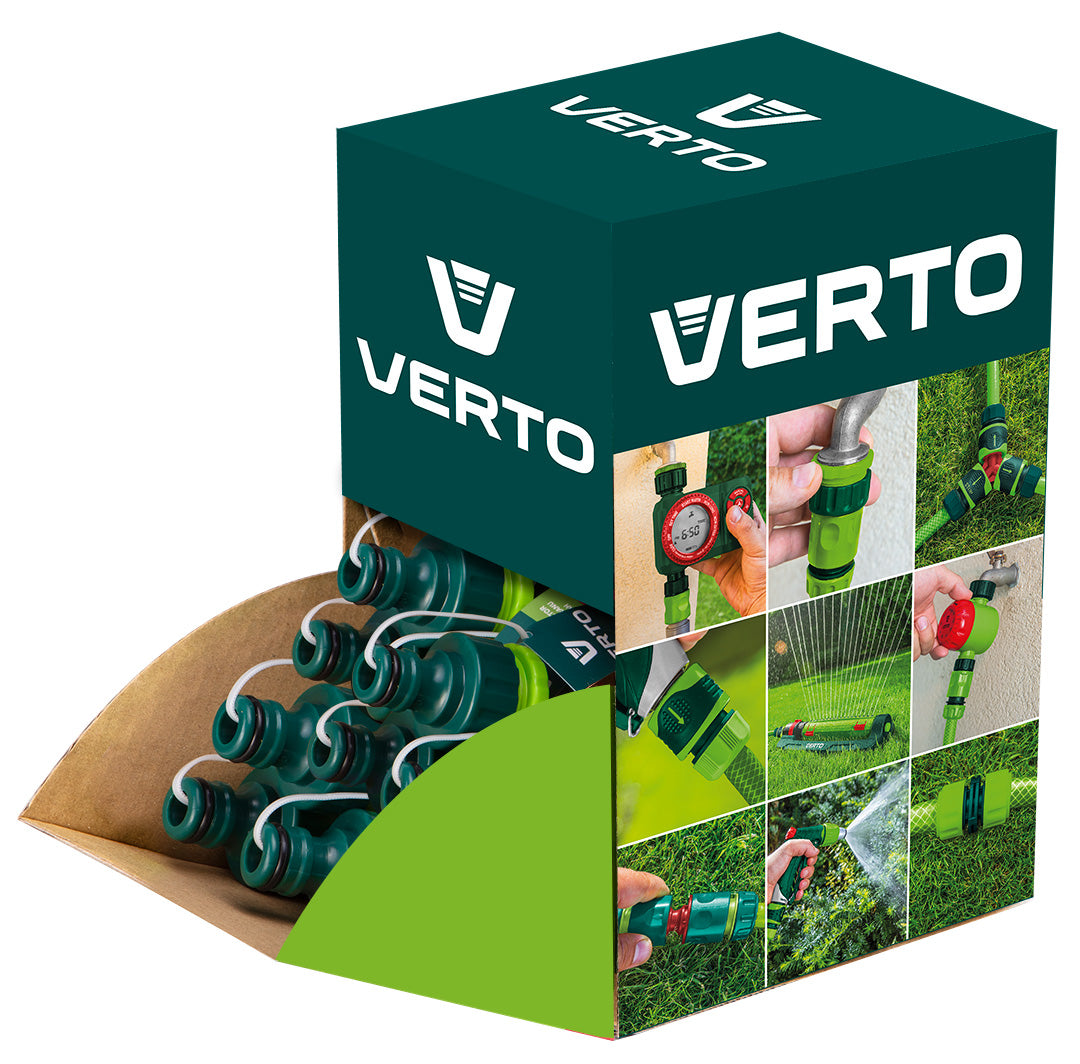 Prípojka k vodovodu 1/2"- 3/4", 30 ks, expozičná škatuľka od VERTO nájdeš na naravis.sk