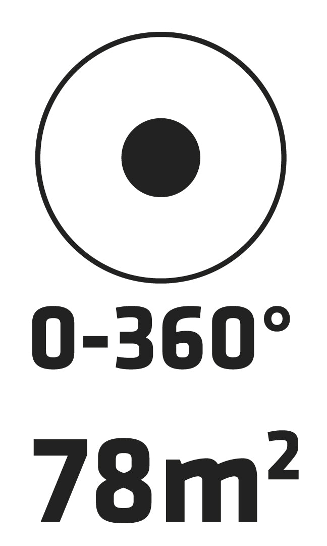Záhradný postrekovač, regulovaný rozsah zavlažovacieho uhla 0° - 360° od VERTO nájdeš na naravis.sk
