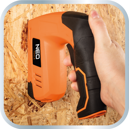 Zošívačka na čalúnenie 4V, napájaná z USB od NEO TOOLS nájdeš na naravis.sk