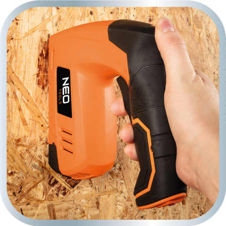 Zošívačka na čalúnenie 4V, napájaná z USB od NEO TOOLS nájdeš na naravis.sk