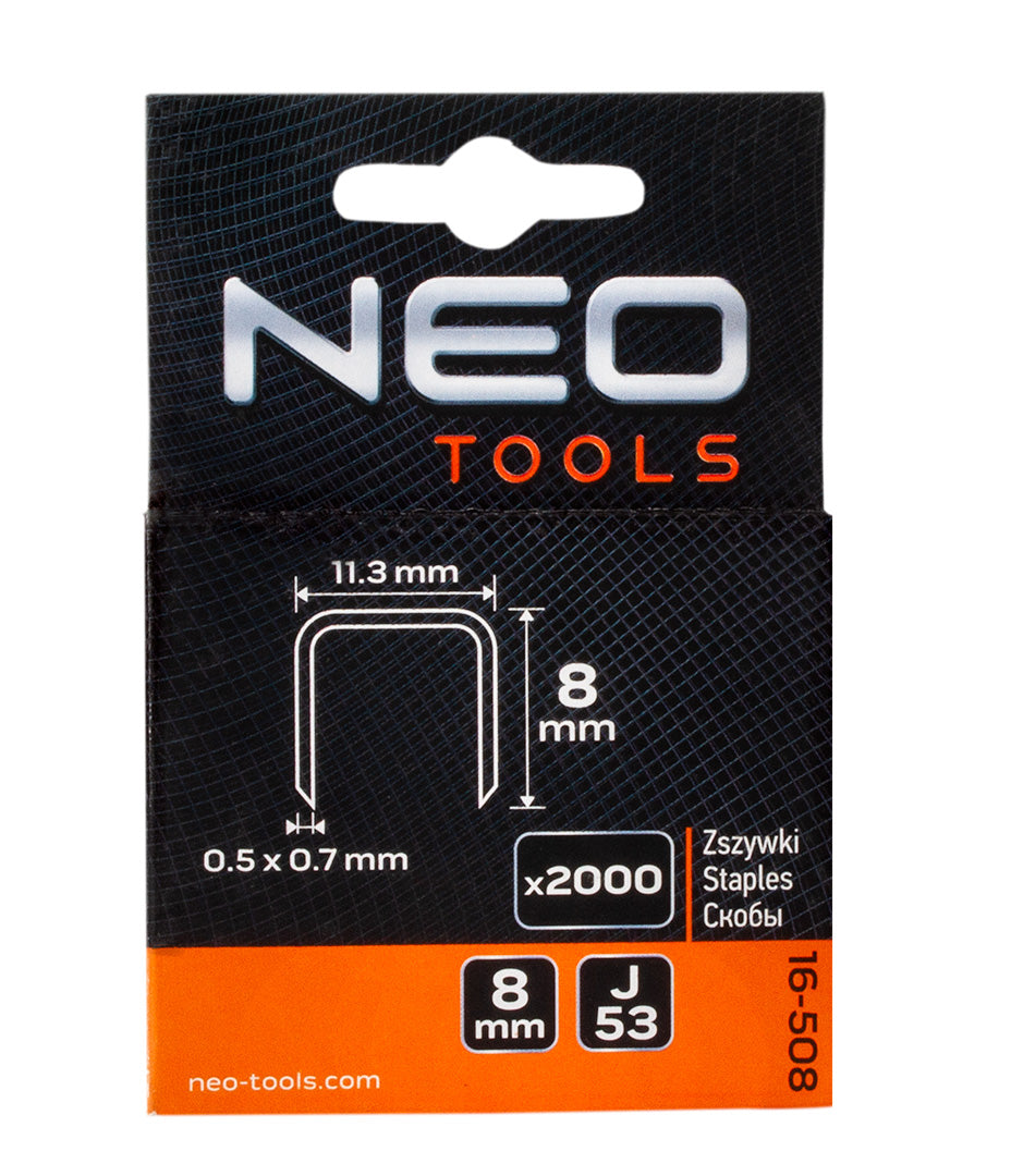 Spinky, J type, 8 mm, 2000 ks od NEO TOOLS nájdeš na naravis.sk