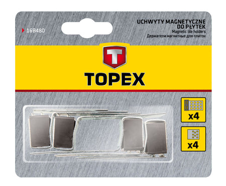 Úchytky magnetické na obkladačky, 4 ks od TOPEX nájdeš na naravis.sk