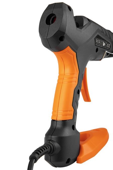 Súprava: lepiaca pištoľ 11 mm, 60/100W, 12 lepiacich náplní, 3 chrániče na prsty, látkové puzdro od NEO TOOLS nájdeš na naravis.sk