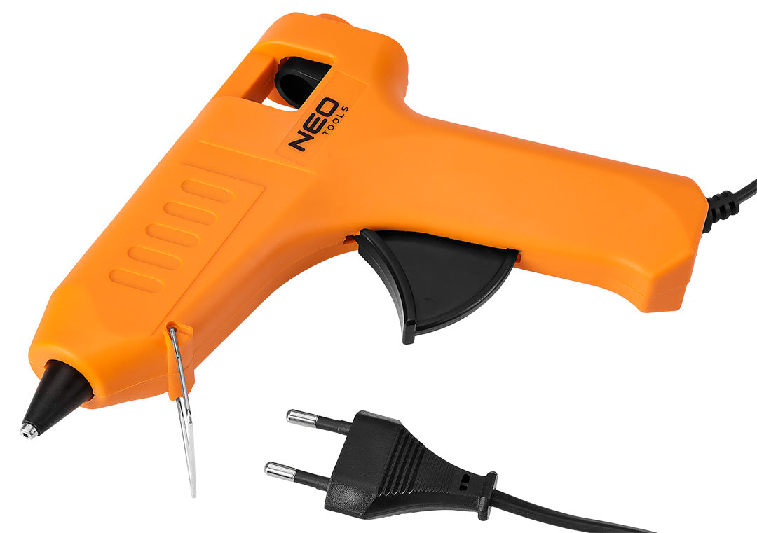Lepiaca pištoľ 11 mm, 40 W + 24 kaziet s lepidlom od NEO TOOLS nájdeš na naravis.sk