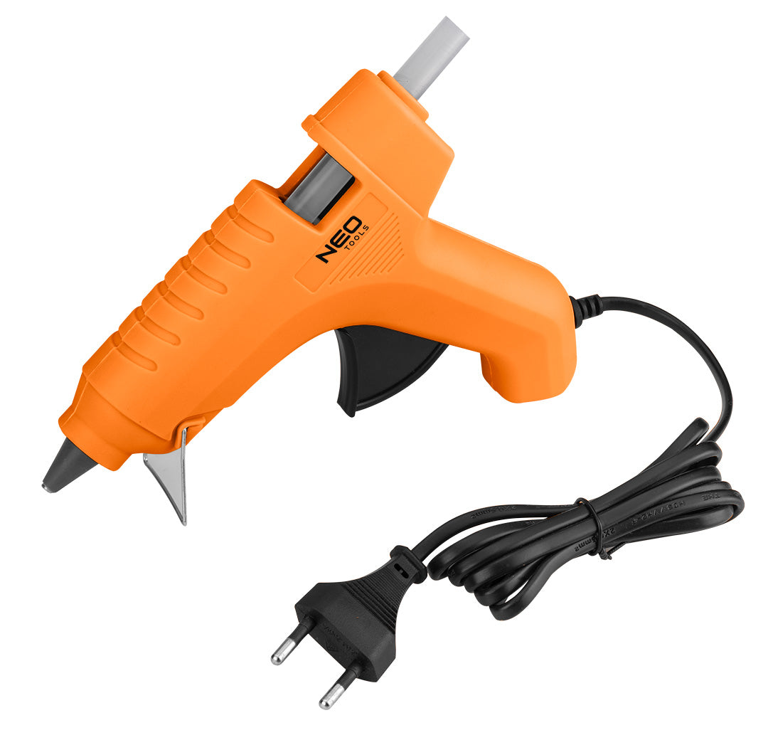 Lepiaca pištoľ 11 mm, 40 W + 12 kaziet s lepidlom od NEO TOOLS nájdeš na naravis.sk