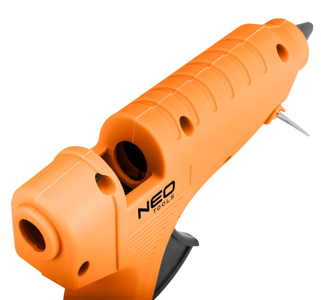 Lepiaca pištoľ 11 mm, 40 W + 12 kaziet s lepidlom od NEO TOOLS nájdeš na naravis.sk