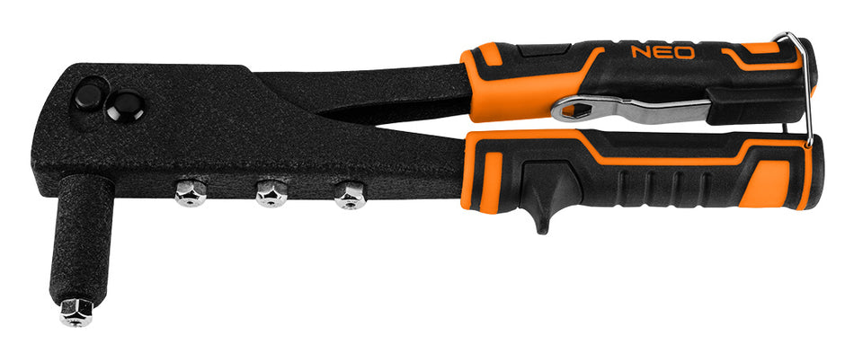 Nitovací stroj na oceľové a hliníkové nity 2,4/3,2/4,0/4,8 mm od NEO TOOLS nájdeš na naravis.sk