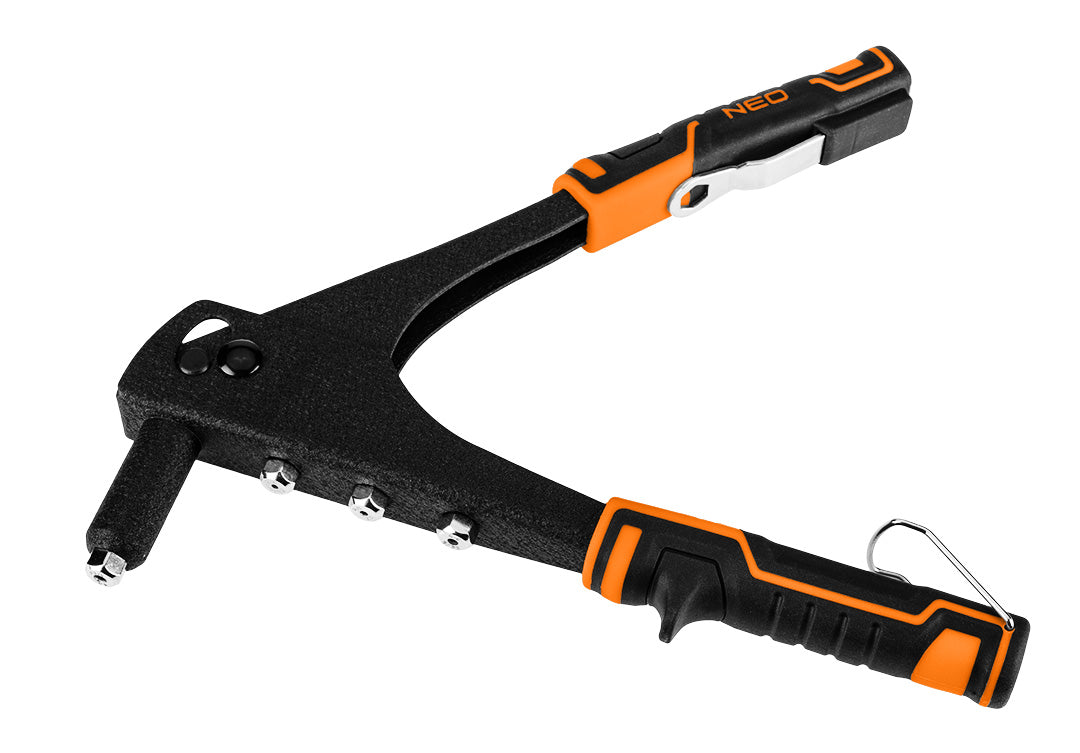Nitovací stroj na oceľové a hliníkové nity 2,4/3,2/4,0/4,8 mm od NEO TOOLS nájdeš na naravis.sk