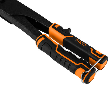 Nitovací stroj na oceľové a hliníkové nity 2,4/3,2/4,0/4,8 mm od NEO TOOLS nájdeš na naravis.sk