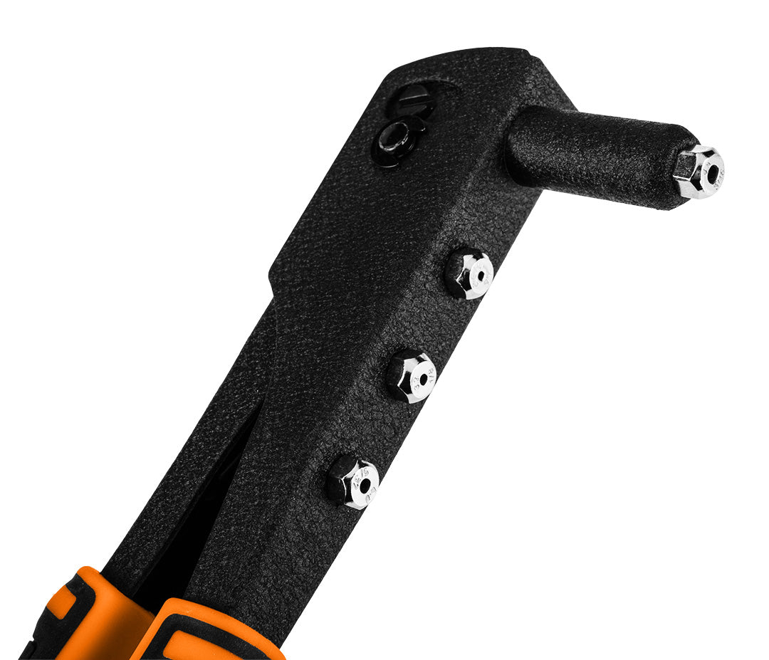 Nitovací stroj na oceľové a hliníkové nity 2,4/3,2/4,0/4,8 mm od NEO TOOLS nájdeš na naravis.sk