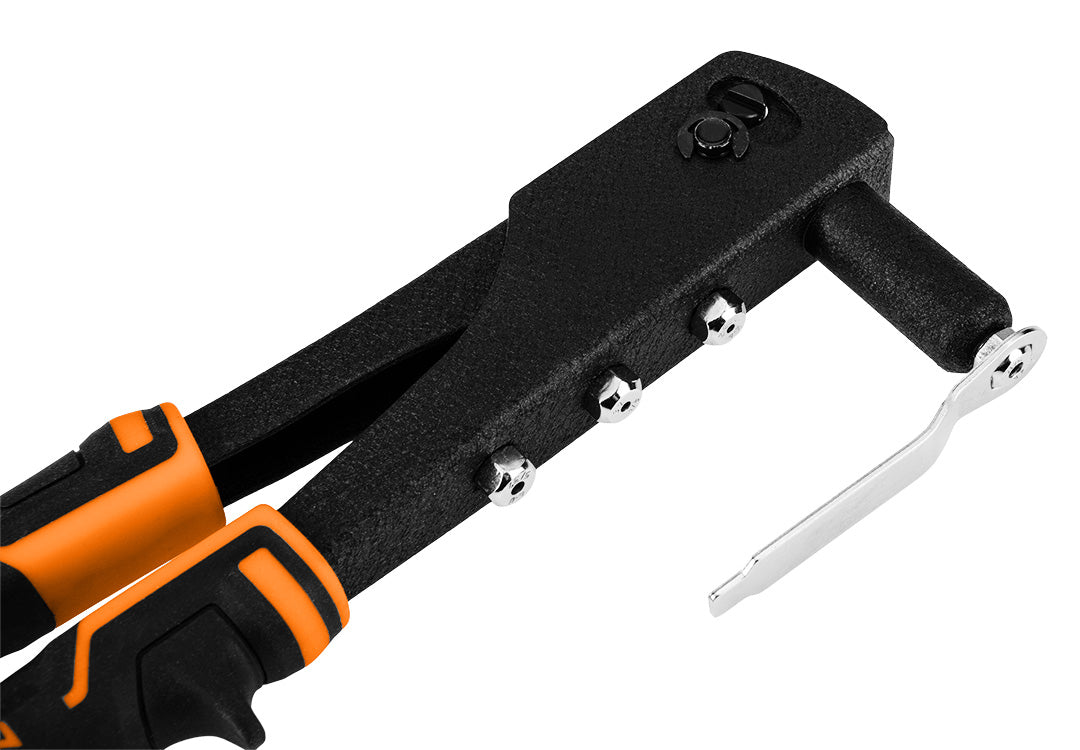 Nitovací stroj na oceľové a hliníkové nity 2,4/3,2/4,0/4,8 mm od NEO TOOLS nájdeš na naravis.sk