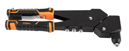 Nitovačka na oceľové a hliníkové nity 2,4/3,2/4,0/4,8 mm, viacpolohová od NEO TOOLS nájdeš na naravis.sk