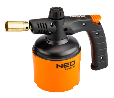 Plynová spájkovacia lampa so 190 g nábojmi, piezoelektrické zapaľovanie od NEO TOOLS nájdeš na naravis.sk