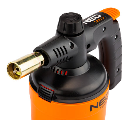 Plynová spájkovacia lampa so 190 g nábojmi, piezoelektrické zapaľovanie od NEO TOOLS nájdeš na naravis.sk