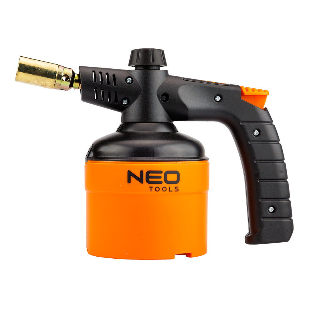 Plynová spájkovacia lampa so 190 g nábojmi, piezoelektrické zapaľovanie od NEO TOOLS nájdeš na naravis.sk